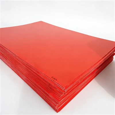Single Sided Orange Peel Teksti HDPE Fèy